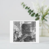 Signalrock in der Nähe der Bahnspurfotografie Postkarte (Stehend Vorderseite)