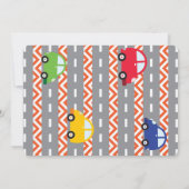 Signalton! Signalton! Geburtstags-Party Einladung (Rückseite)