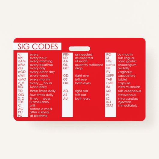 Signaltoncode Ausweis (Vorderseite)