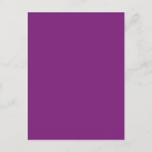 Signalviolett Postkarte (Vorderseite)