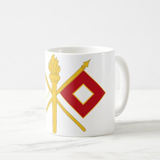 Signalzeichen Kaffeetasse (VorderseiteRechts)