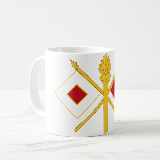 Signalzeichen Kaffeetasse (Vorderseite Links)