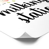 Signatur der Geburtstagspartei von Farm Poster (Ecke)