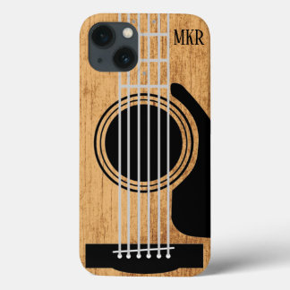 Signatur der Gitarre aus altem Holz Case-Mate iPhone Hülle