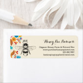 Signatur der Honey Bee Hand gezeichnete Blume (Insitu)