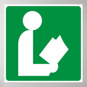 Signatur der Library Highway Poster