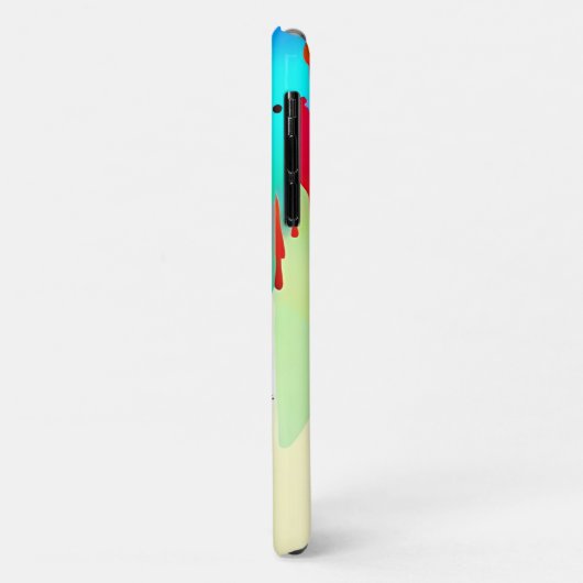 Signatur der Tropffarbe Case-Mate iPhone Hülle (Hinten/Links)