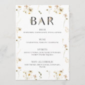Signatur der Wildblume für Hochzeiten des Bar (Vorderseite)