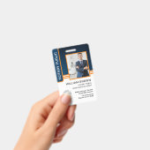 Signatur des öffentlichen Notars Agent-ID Ausweis (Handheld)