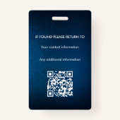 Signatur des öffentlichen Notars Agent-ID Ausweis (Rückseite)