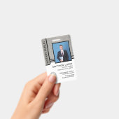 Signatur des öffentlichen Notars Agent-ID Ausweis (Handheld)