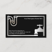 Signatur des Silberplatzes Visitenkarte (Rückseite)