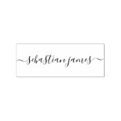 Signatur Elegant Personalisiert Gummistempel (Prägung)