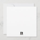 Signatur Feiertagskarte (Rückseite)