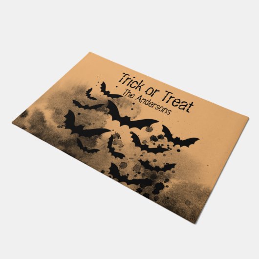 Signatur für Batty Trick oder Treatment Fußmatte (Schrägansicht)