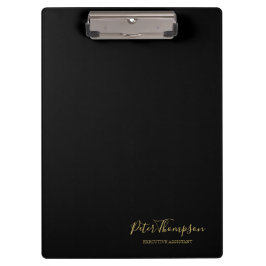 Signatur für Business Script Klemmbrett