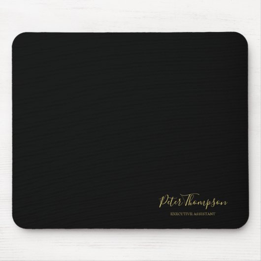 Signatur für Business Script Mousepad (Vorne)