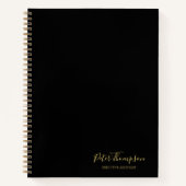 Signatur für Business Script Notizblock (Vorderseite)