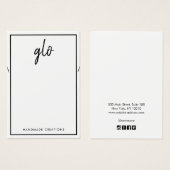 Signatur für die weiße Grenze - Armband (Vorne & Hinten)