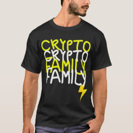 Signatur für Funky Crypto Family Energy Power T-Shirt