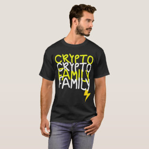 Signatur für Funky Crypto Family Energy Power T-Shirt
