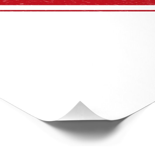 Signatur für gestörte Stopps Poster (Ecke)