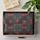 Signatur-Goth-Muster Seidenpapier (Geschenk)