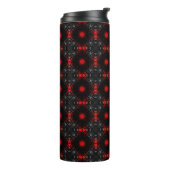 Signatur-Goth-Muster Thermosbecher (Nach links gedreht)