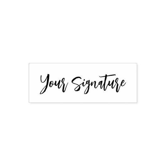 Signatur - Handgeschriebener Script-Schriftart 1-z Permastempel (Design)