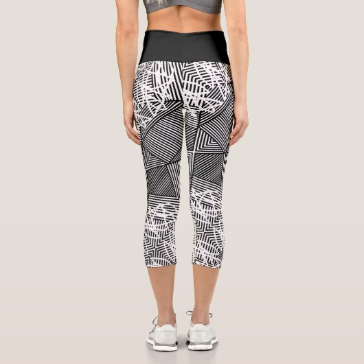 SIGNATUR Hochwaisted Capris (Rückseite)