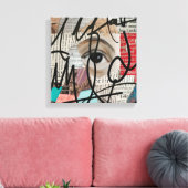 Signatur Leinwanddruck (Insitu (Wohnzimmer))