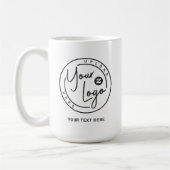 Signatur-Markenlogo Kaffeetasse (Links)