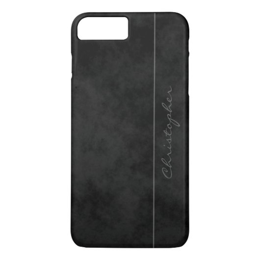 Signatur mit dem Titel Black Handsome iPhone 7 Plu Case-Mate iPhone Hülle (Rückseite)
