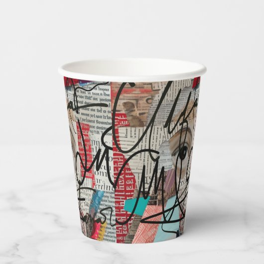 Signatur Pappbecher (Rückseite)