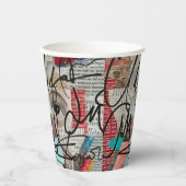 Signatur Pappbecher (Vorderseite)