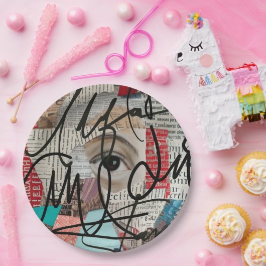 Signatur Pappteller (Party)