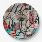 Signatur Pappteller (Vorderseite)