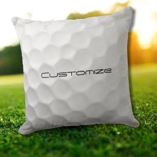 Signatur-Serie Personalisierte Golfball-Geschenke Kissen