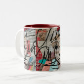 Signatur Zweifarbige Tasse (Vorderseite Links)