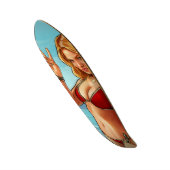Signature Beach Babe Custom Pro Long Board Skateboard (Vorderseite)