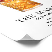 Signature Cocktail Menu Poster (Ecke)