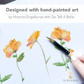 Signature Drinks 8x10 Blumenzettel Poster