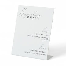 Signature Drinks für die schwarze Zeitlosigkeit de