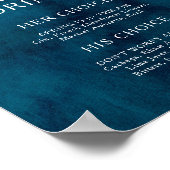 Signature Drinks für die Wasserfarbe des Moody-Mee Poster (Ecke)