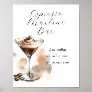 Signature Drinks Schilder Espresso Martini