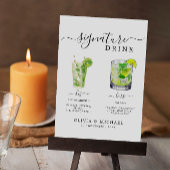 Signature Drinks Signature Template, Signature Coc Einladung