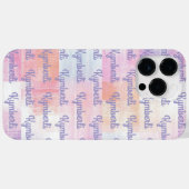 Signature-Flair Case-Mate iPhone Hülle (Rückseite (Horizontal))