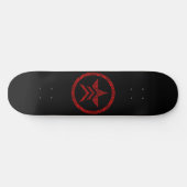 Signature Freedom Star Custom Pro Park Board Skateboard (Horizontal)