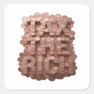 Signature Gold TAY THE ROI Sticker Druck