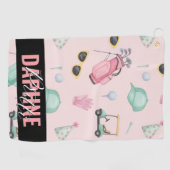 Signature Golf, Mode "Daphne Pritti" chic DK Golfhandtuch (Horizontal)